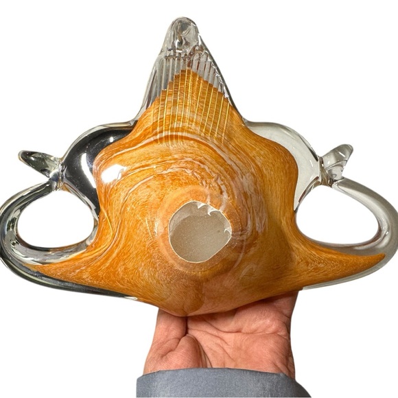 STUNNING HAND BLOWN MURANO GLASS SWAN (EUC) - Picture 7 of 8